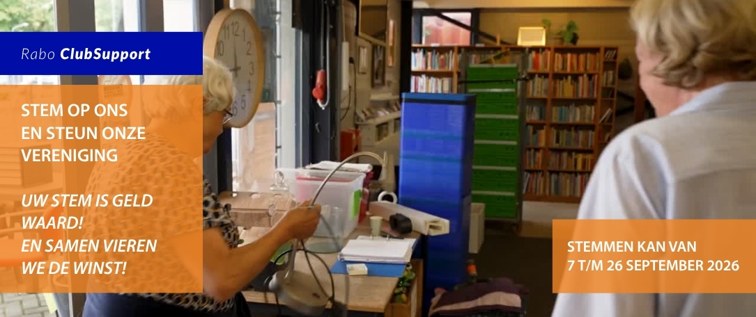 Stem op ons tijdens Rabo ClubSupport